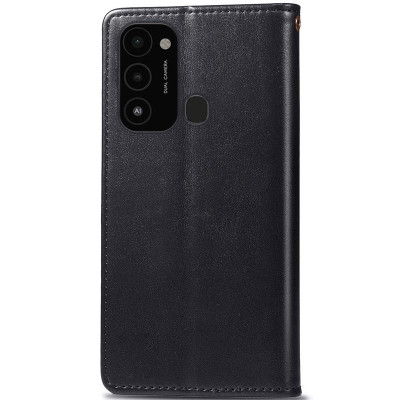 Чехол-книжка Getman Gallant TECNO Spark 8C Черная