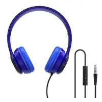 Накладні ігрові навушники-гарнітура з мікрофоном PC Borofone BO5 Сині