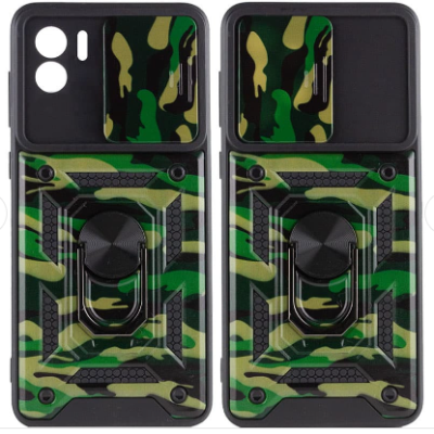 Накладка Serge Ring Camshield Camo Xiaomi Redmi A1 Зелена