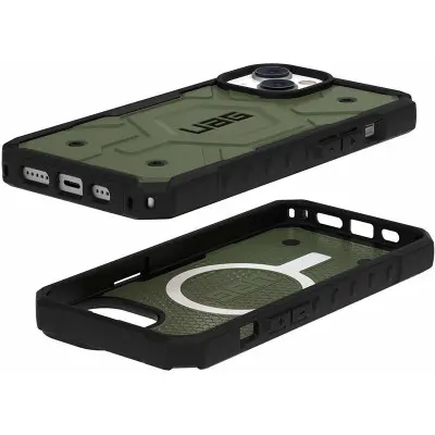 Чехол накладка UAG Pathfinder MagSafe iPhone 14/ iPhone 13 Зеленая