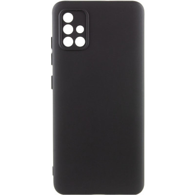 Чехол накладка Lakshmi Full Samsung A715 (A71) Черная