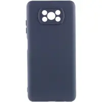 Чехол накладка Lakshmi Full Xiaomi Poco X3 Синяя (Midnight Blue)