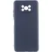 Чехол накладка Lakshmi Full Xiaomi Poco X3 Синяя (Midnight Blue)