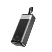 Универсальная мобильная батарея Повербанк XO PR240 PD+QC 3.0 22.5W 30000mAh Чёрный Универсальная мобильная батарея Повербанк XO PR240 PD+QC 3.0 22.5W 30000mAh Чёрный