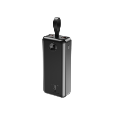 Універсальна мобільна батарея Повербанк XO PR240 PD+QC 3.0 22.5W 30000mAh Чорний