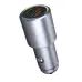 Автомобильное зарядное устройство Proove Double Energy Plus (USB+Type-C) 53W Grey, Серый