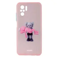 Чехол накладка UT Frame Xiaomi Redmi Note 10/Note 10s Розовая