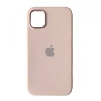 Чехол накладка HC Metal Frame iPhone 11 Розовый Песок Square Side