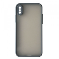 Чехол накладка Gingle Matte iPhone X Лавандово-серая Чехол накладка Gingle Matte iPhone X Лавандово-серая