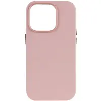 Чехол накладка Leather Case with MagSafe iPhone 13 Pro Max Розовый песок/Pink sand (AA+)