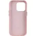 Чохол накладка Leather Case with MagSafe iPhone 13 Pro Max Рожевий пісок/Pink sand (AA+)