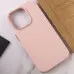 Чохол накладка Leather Case with MagSafe iPhone 13 Pro Max Рожевий пісок/Pink sand (AA+)