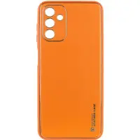 Чехол накладка X-Shield Samsung A145 (A14)  Оранжевая  (Apricot)