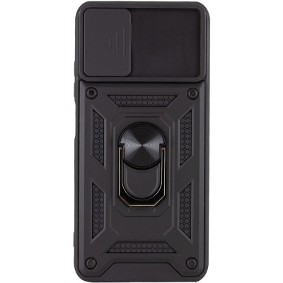 Чехол накладка Serge Ring Camshield Samsung M146 (M14 5G)  Черная