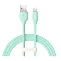 Кабель дата Baseus Jelly Lightning 1.2м Зеленый Кабель дата Baseus Jelly Lightning 1.2м Зеленый