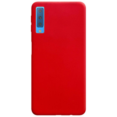 Чехол накладка Candy Samsung A750 (A7 2018) Красная