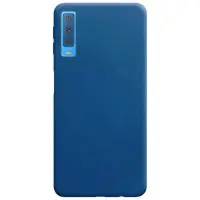 Чехол накладка Candy Samsung A750 (A7 2018) Синяя