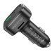 FM модулятор Borofone BC43 2USB QC3.0 Black, Чёрный