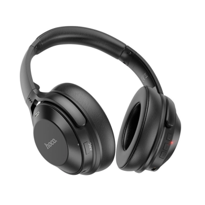 Беспроводные полноразмерные наушники Hoco W37 Stereo Bluetooth Headphones Ultimate Black, черные