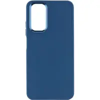 Чехол накладка Bonbon Metal Samsung A145 (A14) Синяя / Cosmos Blue