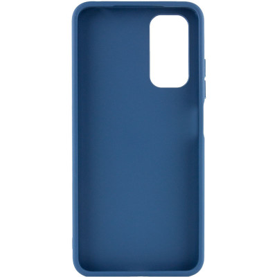 Чехол накладка Bonbon Metal Samsung A145 (A14) Синяя / Cosmos Blue