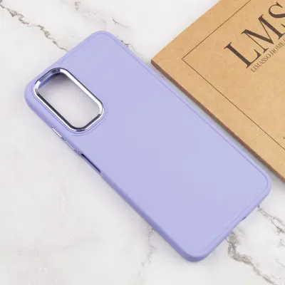 Чохол накладка Bonbon Metal Samsung A145 (A14) Бузкова /Dasheen Чохол накладка Bonbon Metal Samsung A145 (A14) Бузкова /Dasheen