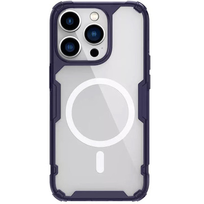 Чехол накладка Nillkin Nature Pro iPhone 14 Pro Max Темно-фиолетовая