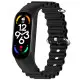 Ремінець Ocean Mi Band 3/4/5/6/7 Чорний Ремінець Ocean Mi Band 3/4/5/6/7 Чорний