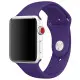 Ремешок Apple Watch 42мм Силикон 2ед. Фиолетовый/ Amethyst 2 од.