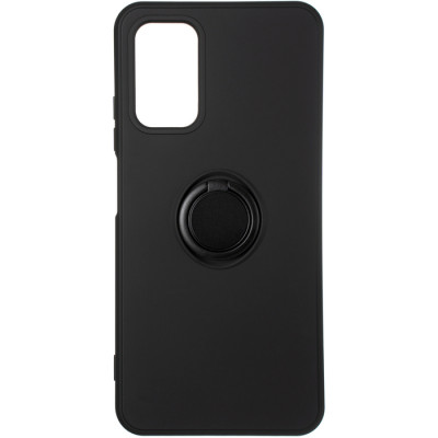 Чехол накладка Ring Samsung A035 (A03) Черная
