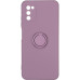 Чехол накладка Ring Samsung A035 (A03) Марсала