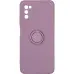 Чехол накладка Ring Samsung A035 (A03) Марсала