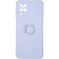 Чехол накладка Ring Samsung A12 (A125)/M127 (M12) Сирень