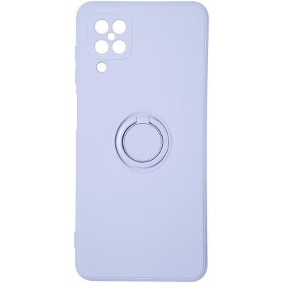 Чехол накладка Ring Samsung A12 (A125)/M127 (M12) Сирень