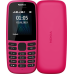 Кнопковий телефон Nokia 105 Single Sim 2019 Pink, рожевий