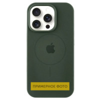 Чохол накладка HC MagSafe (AA) iPhone 14 Plus Зелена/ Cyprus Green