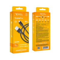 Кабель дата Ridea RC-ST74 StablePro Type-C 1m Черный Кабель дата Ridea RC-ST74 StablePro Type-C 1m Черный