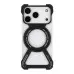 Чехол Накладка Titanium ArmorX MagSafe iPhone 17 Pro Черная