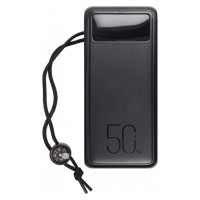 Універсальна мобільна батарея Повербанк VEGER Built-in LED Flash 56000mAh 202.2W Чорний [X]