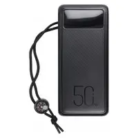 Універсальна мобільна батарея Повербанк VEGER Built-in LED Flash 56000mAh 202.2W Чорний [X]