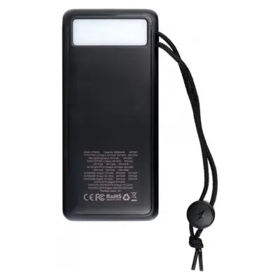 Універсальна мобільна батарея Повербанк VEGER Built-in LED Flash 56000mAh 202.2W Чорний [X]