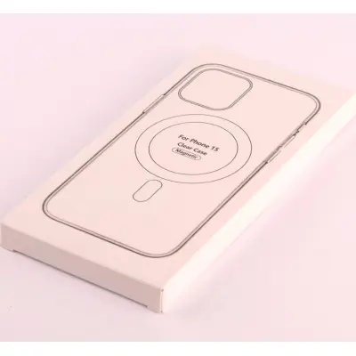 Чохол накладка Clear MagSafe iPhone 15 Прозора