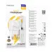 Мережевий зарядний пристрій Borofone BAS12A 1USB 18W QC3.0 + Micro USB White, Білий