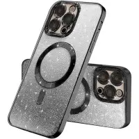 Чохол накладка Cosmic Shiny Magnetic iPhone 13 Pro Чорна