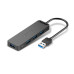 USB хаб Vention 4-port USB3.0 Black, Черный