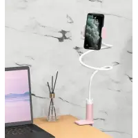 Настільний тримач Hoco PH23 Pink/White, Рожево-Білий