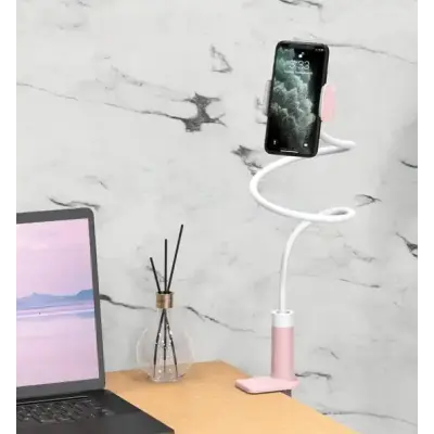 Настільний тримач Hoco PH23 Pink/White, Рожево-Білий