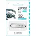 Флеш память USB 32Gb Wibrand Aligator USB 2.0 Белая