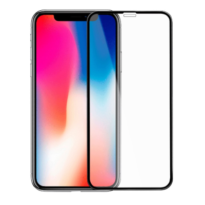 Защитное стекло 3D iPhone XR/11 Чёрное