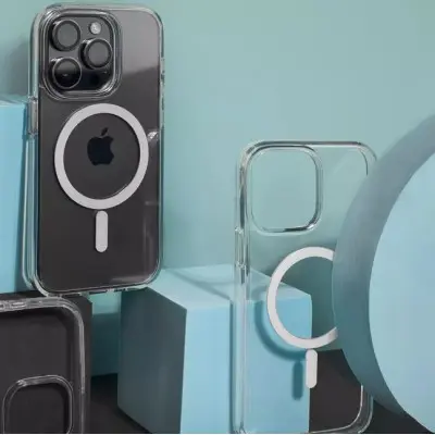 Чехол накладка WAVE Premium MagSafe iPhone 13 Pro Max  Прозрачная